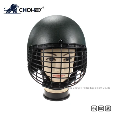Military Anti Riot Control Helmet with Metal Grid Ah1210