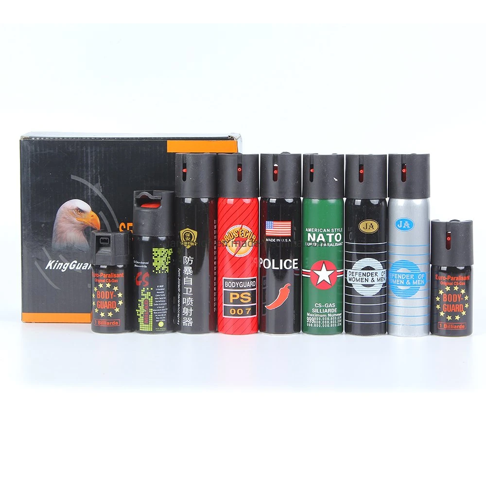 Police Equipment 60ml 110ml Self Defense Pepper Spray