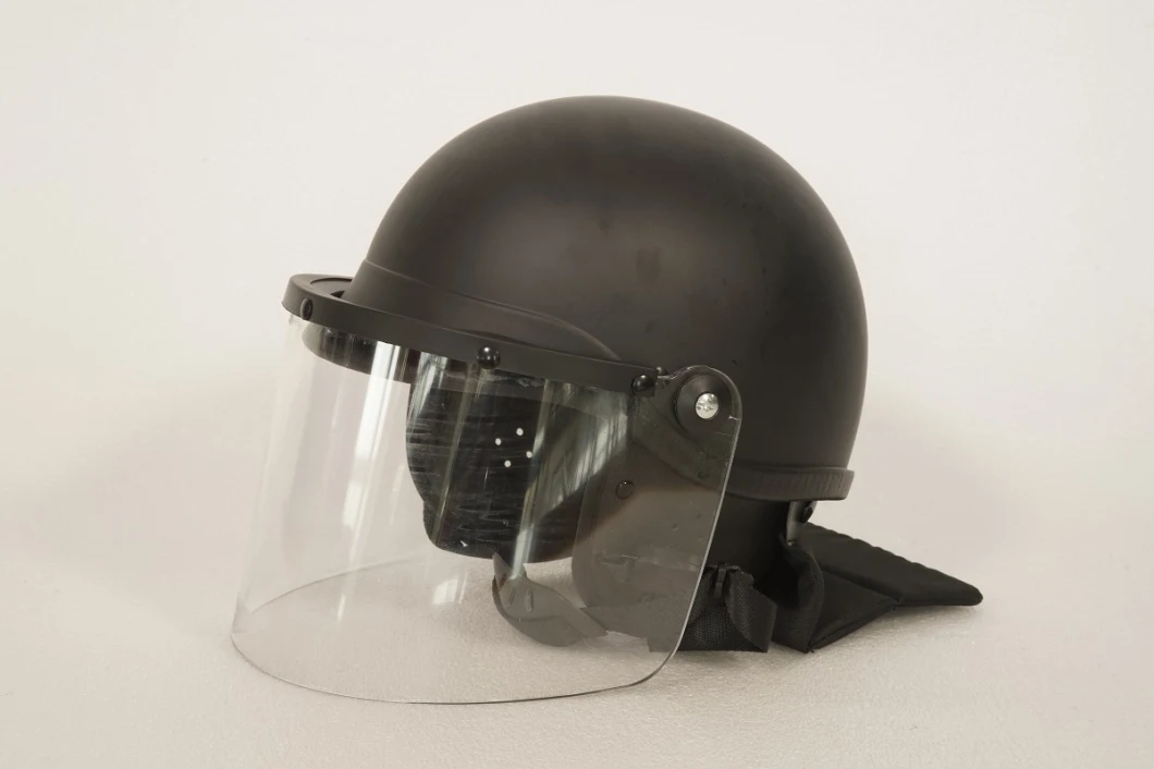 ABS Police Safety Production of American Style Anti Riot Helmet