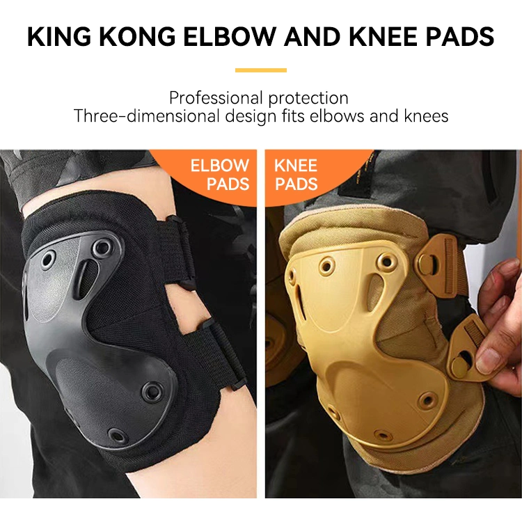 Fashion High Quality Polyester Tactical Outdoor Hiking Sports Use Knee&Elbow Pads