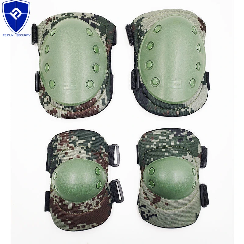 Wholesale Elbow Knee Protectors Athlete Outdoor Shooting Tactical Combat Elbow Knee Pads/Elbow &amp; Knee Pad