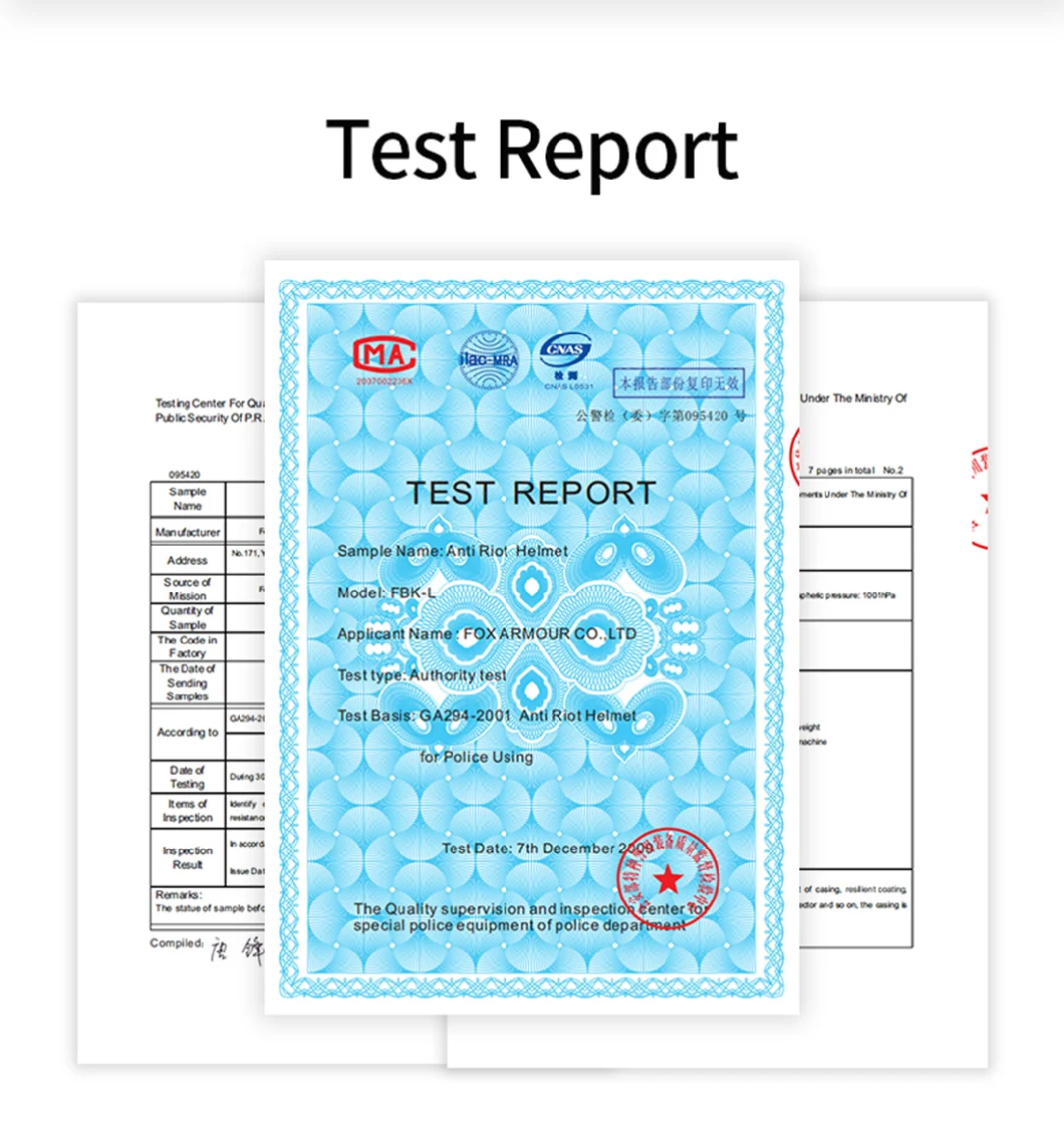 ABS Police Safety Production of American Style Anti Riot Helmet