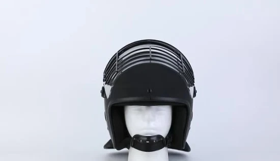 Police Ang Military Anti Riot Helmet with Iron Grill Protection Army