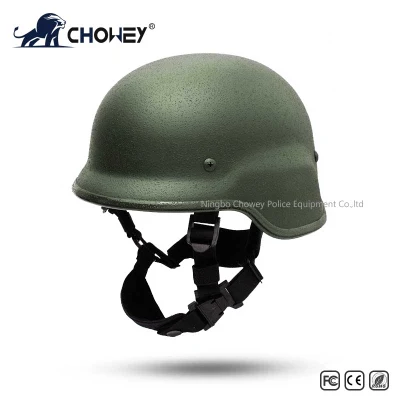 Pasgt Ballistic Helmet Nij Iiia Bulletproof Helmet UHMW PE Green